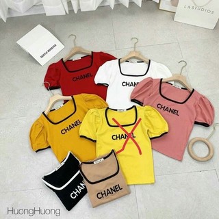 áo phông croptop cổ vuông bozip