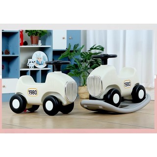 Đồ chơi cho bé hàng cao cấp Xe đồ chơi chòi chân kết hợp bập bênh cao cấp 2IN1