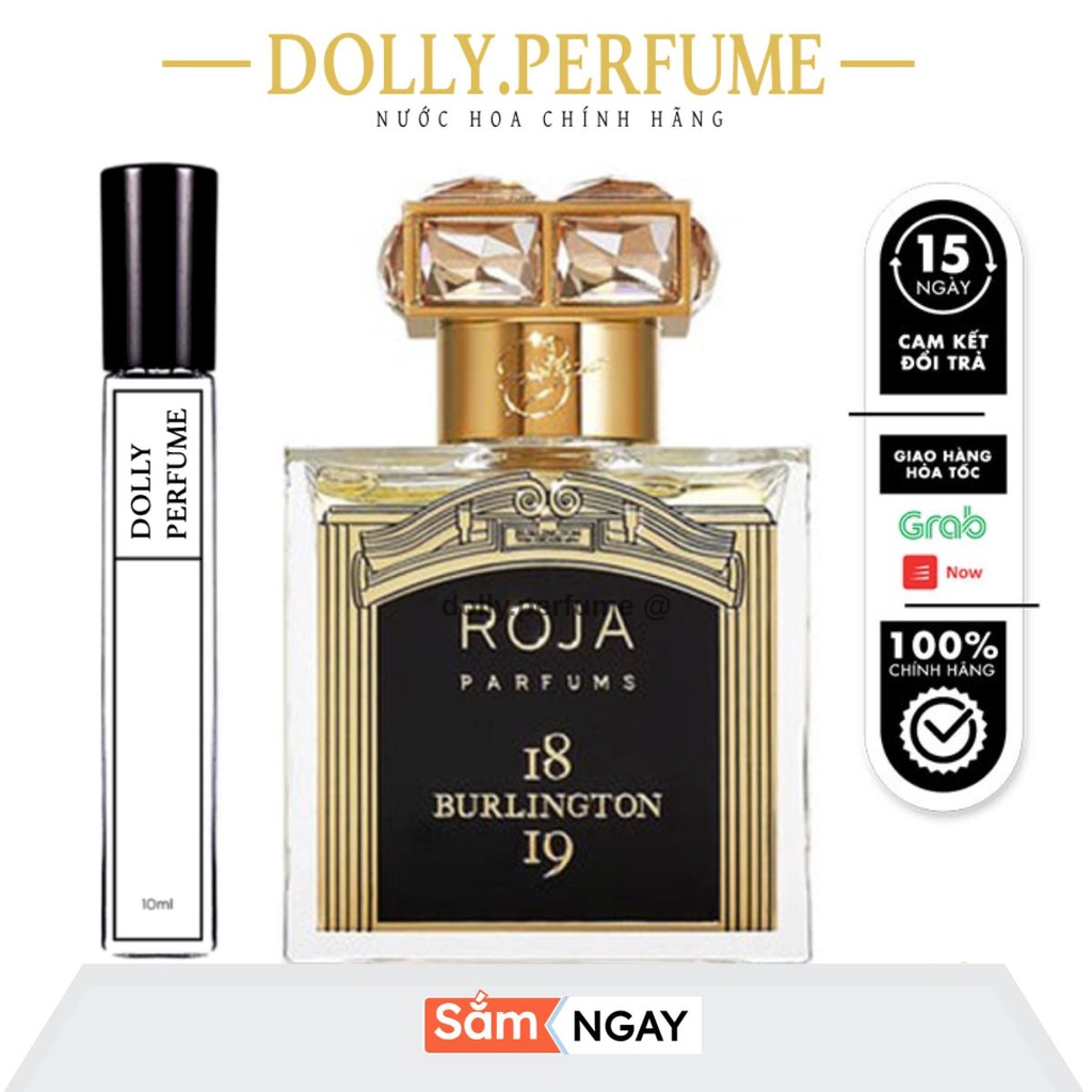 Tester Nước hoa Roja Burlington 1819 Chính Hãng