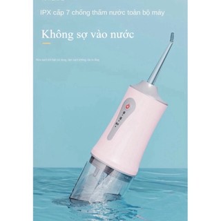 Máy tăm nước cầm tay oral irrigator - tăm nước vệ sinh răng miệng hàng chính hãng