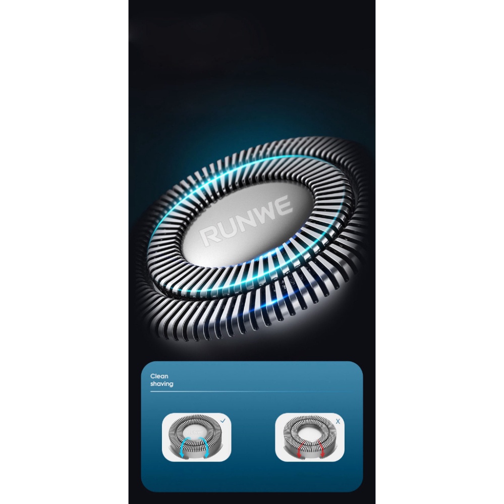 Máy cạo râu đa năng 4in1 cao cấp chống nước chuẩn IPX7