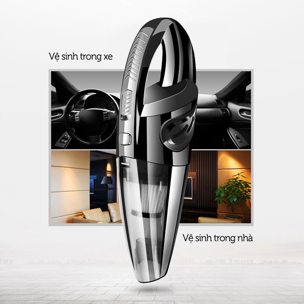 Máy hút bụi cầm tay mini cao cấp chính hãng , máy hút bụi oto