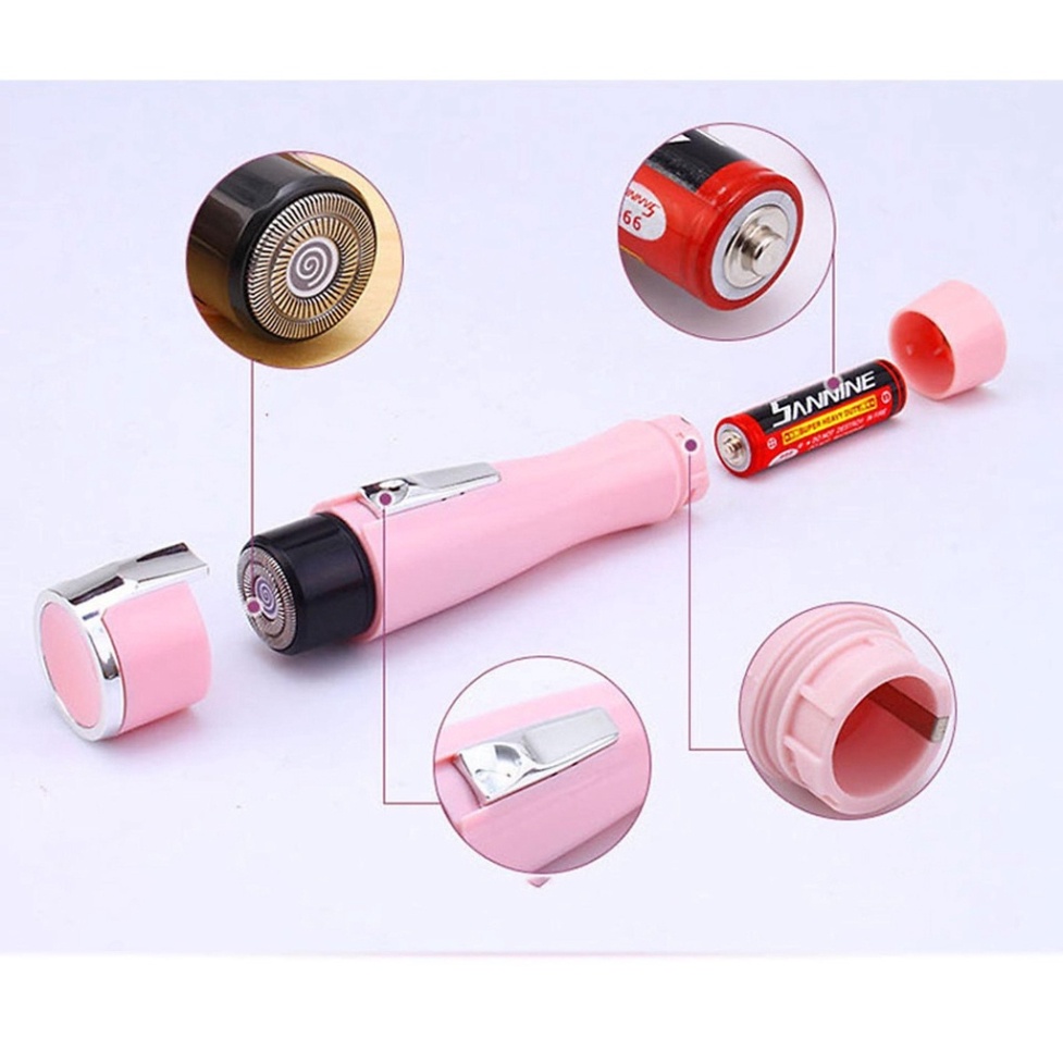 Máy Triệt Lông Kemei Mini Cao Cấp - Máy Tẩy Lông Toàn Thân Chính Hãng