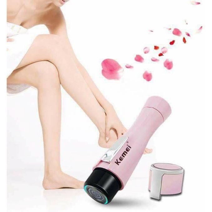 Máy Triệt Lông Kemei Mini Cao Cấp - Máy Tẩy Lông Toàn Thân Chính Hãng