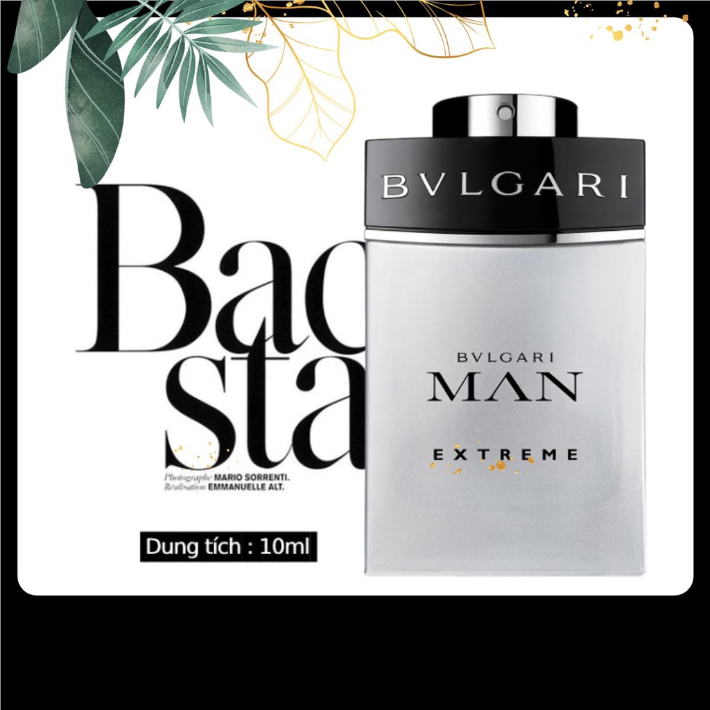 Nước Hoa Bvl Man Extreme Edt 10Ml