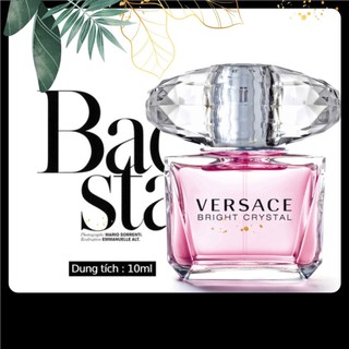 Nước Hoa Versace Bright Crystal EDT 10ml