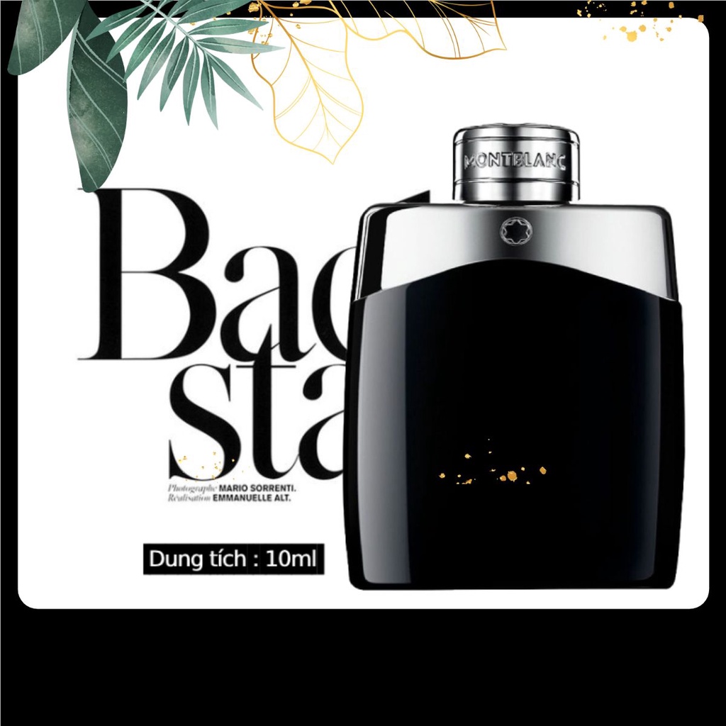 Nước hoa  MontBlanc Legend EDT 10ml