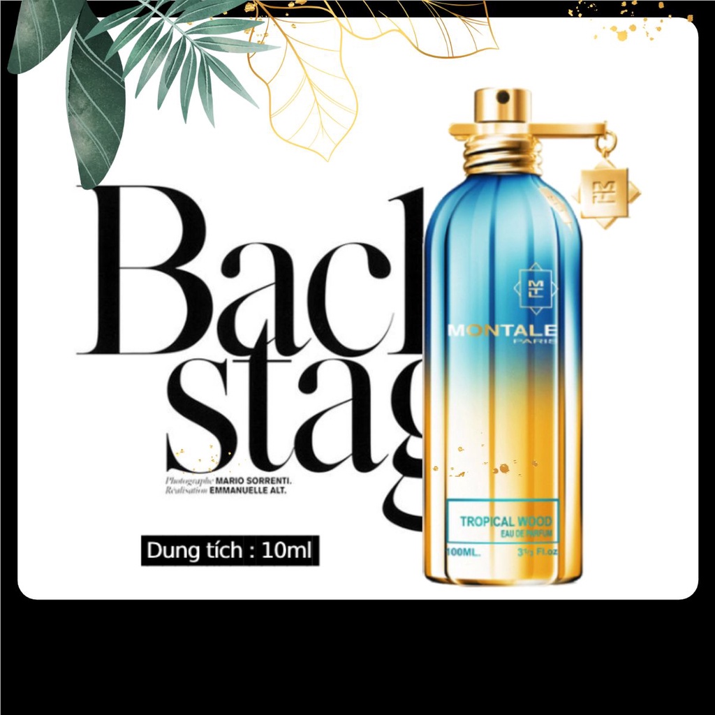 Nước Hoa Montale Tropical Wood Unisex EDP 10ml