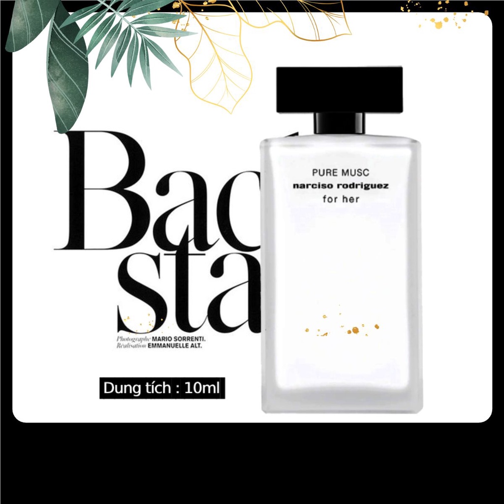 Nước Hoa Narciso Rodriguez Pure Musc - 10ml