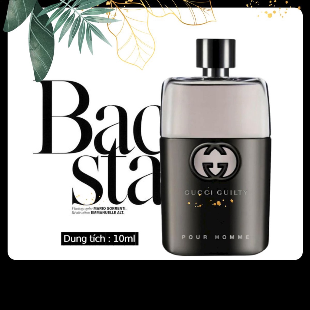 Nước hoa Gucci Guilty Pour Homme EDT 10ml