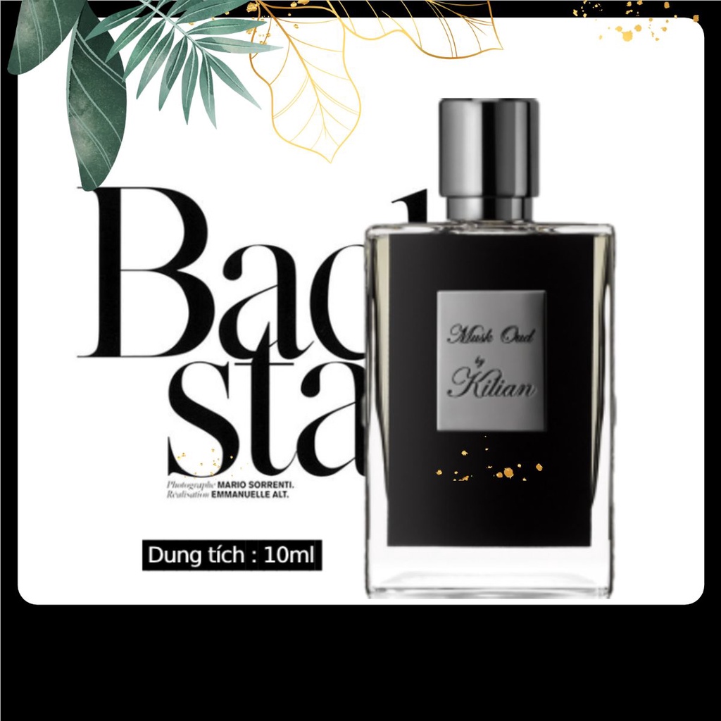 Nước hoa Kilian Musk Oud EDP 10ml ( bản silver )