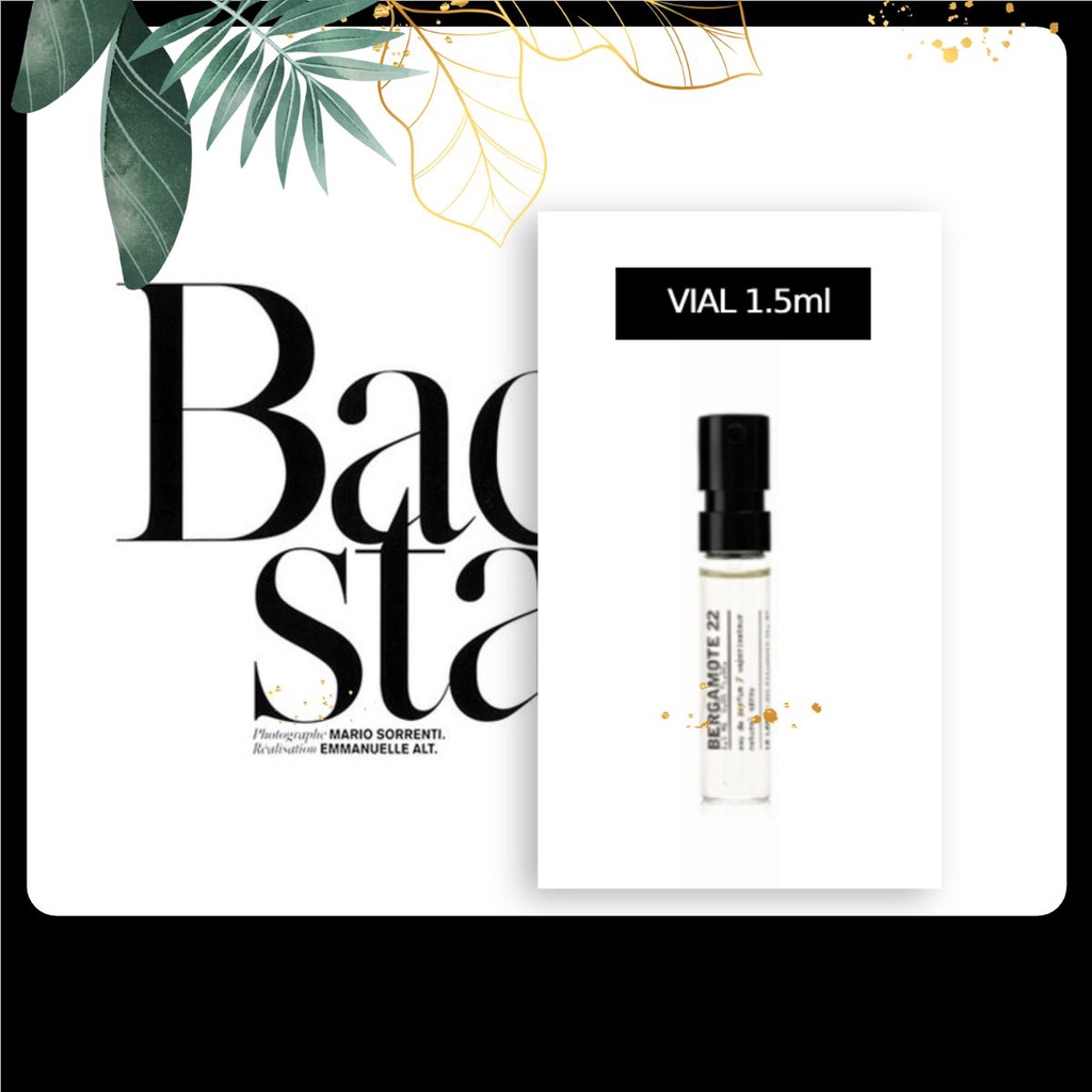 Vial ống nước hoa tươi Le labo vial 1.5ml ( tự chọn )