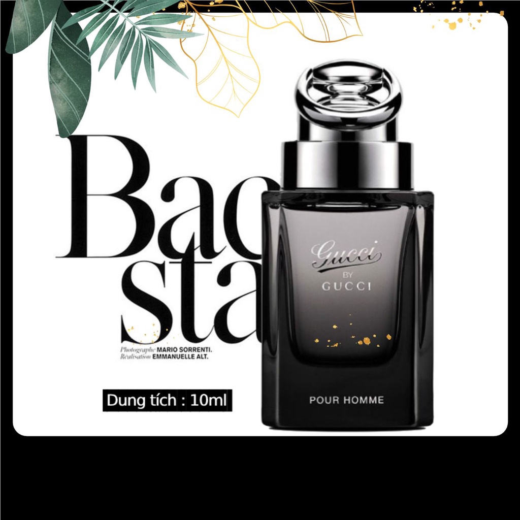 Nước hoa Gucci By Gucci Pour Homme EDT - 10ml