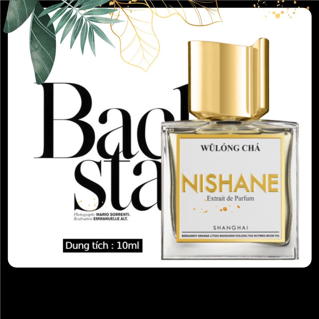 Nước Hoa Unisex Nishane Wulong Cha ShangHai Extrait De Parfum - 10ml