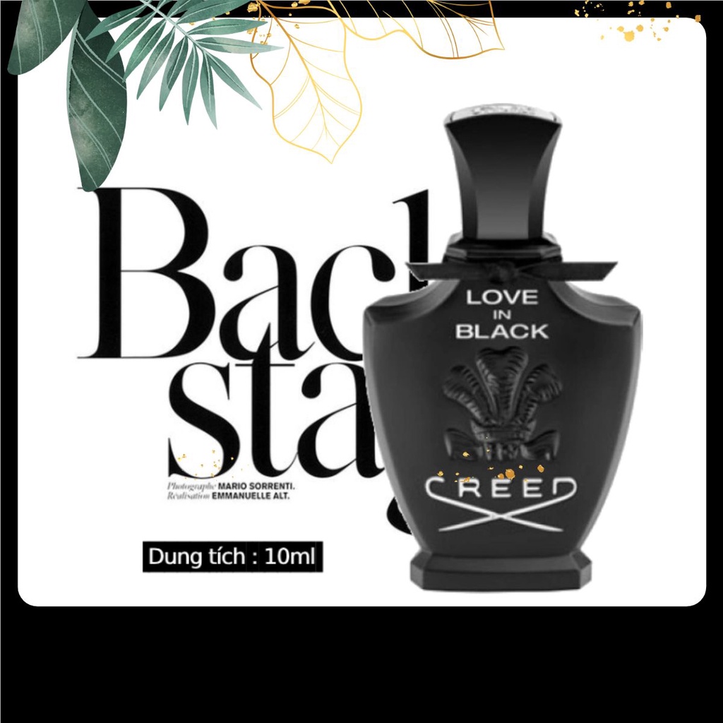 Nước hoa Creed Love in Black EDP 10ml