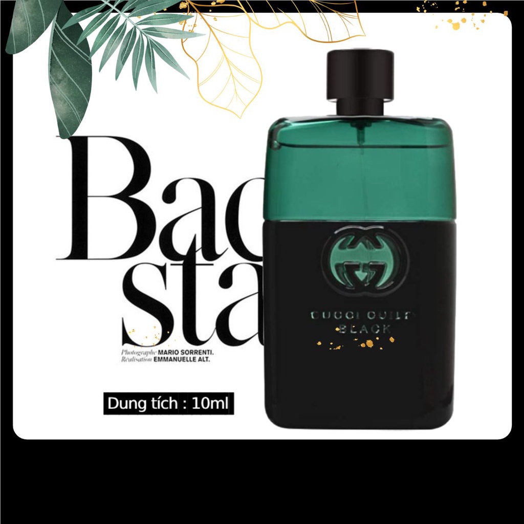 Nước hoa Gucci Guilty Black Pour Homme EDT 10ml