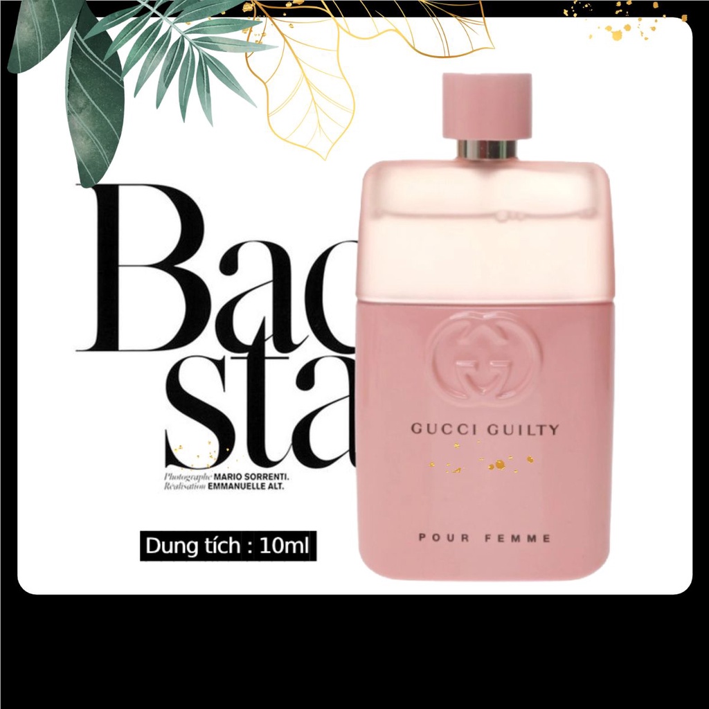 Nước Hoa Nam Gucci Guilty Love Edition Femme EDT 10ml