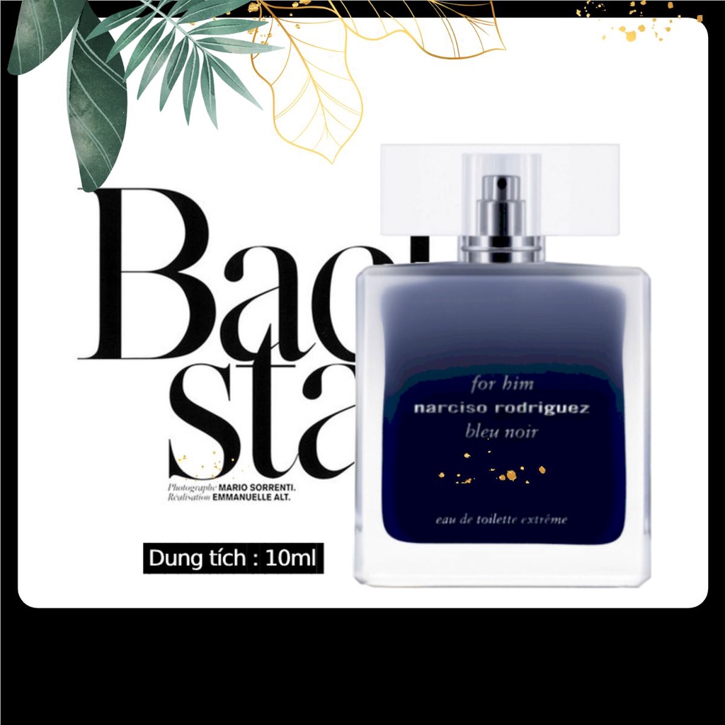 Nước Hoa Narciso Rodriguez For Him Bleu Noir Extreme EDT - 10ml