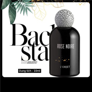 Nước hoa l'objet- rose noire eau de parfum 10ml
