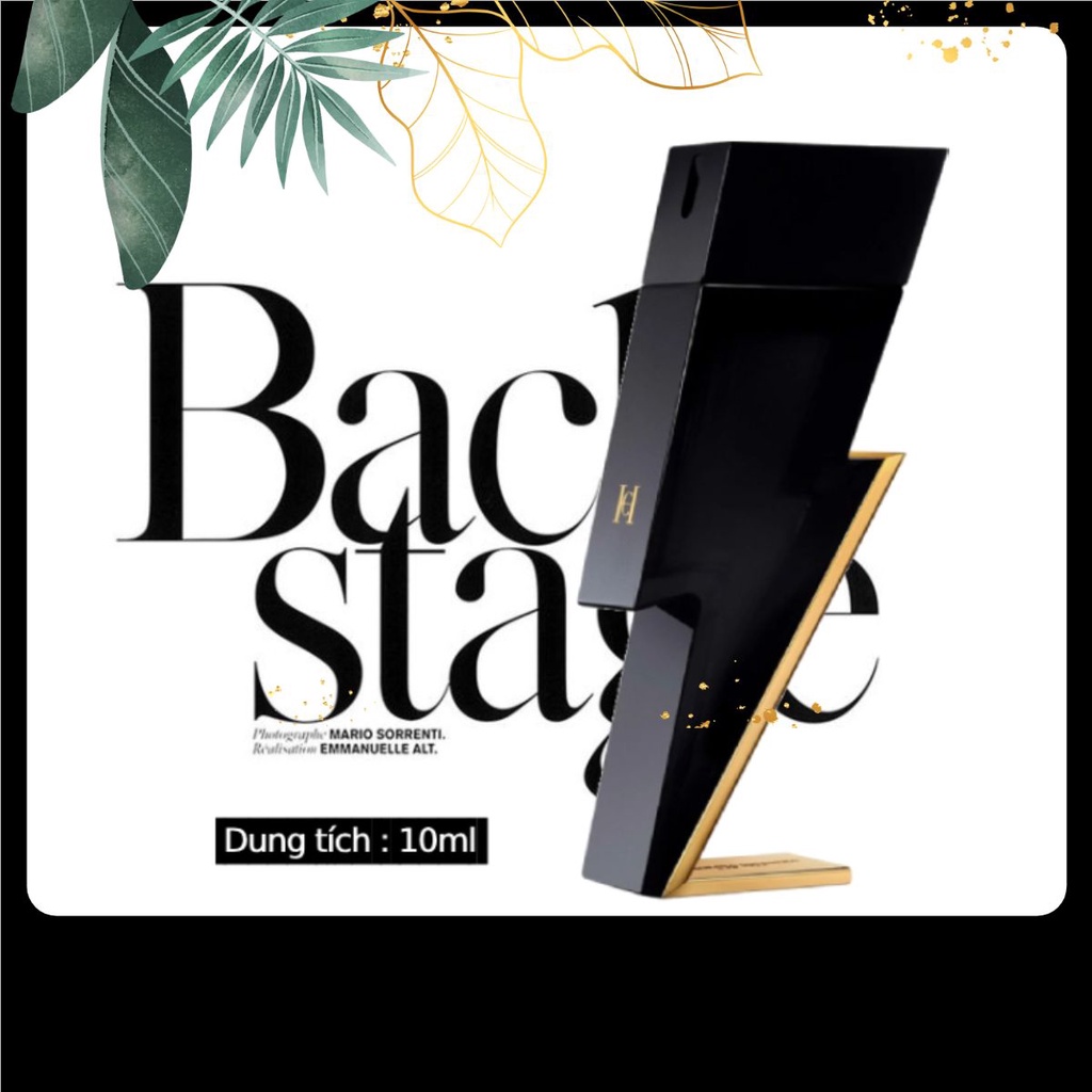 Nước Hoa CAROLINA HERRERA - BAD BOY EDT - 10ml