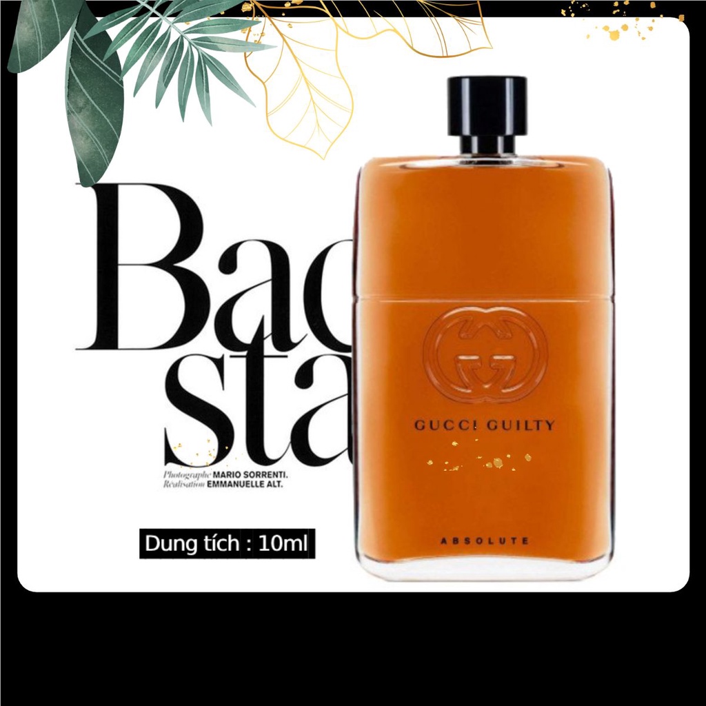 Nước Hoa Nam Gucci Guilty Absolute 10ml