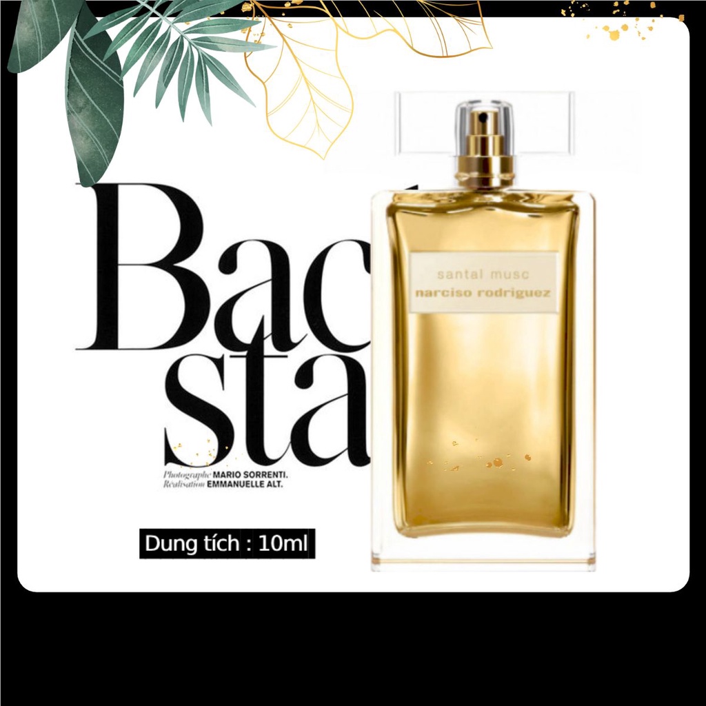 Nước hoa Santal Musc Narciso Rodriguez - 10ml