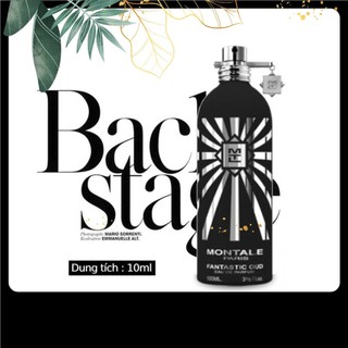 Nước hoa fantastic oud 𝗠𝗢𝗡𝗧𝗔𝗟𝗘 edp 10ml