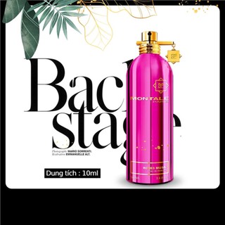 Nước hoa 𝗠𝗢𝗡𝗧𝗔𝗟𝗘 roses musk edp - 10ml
