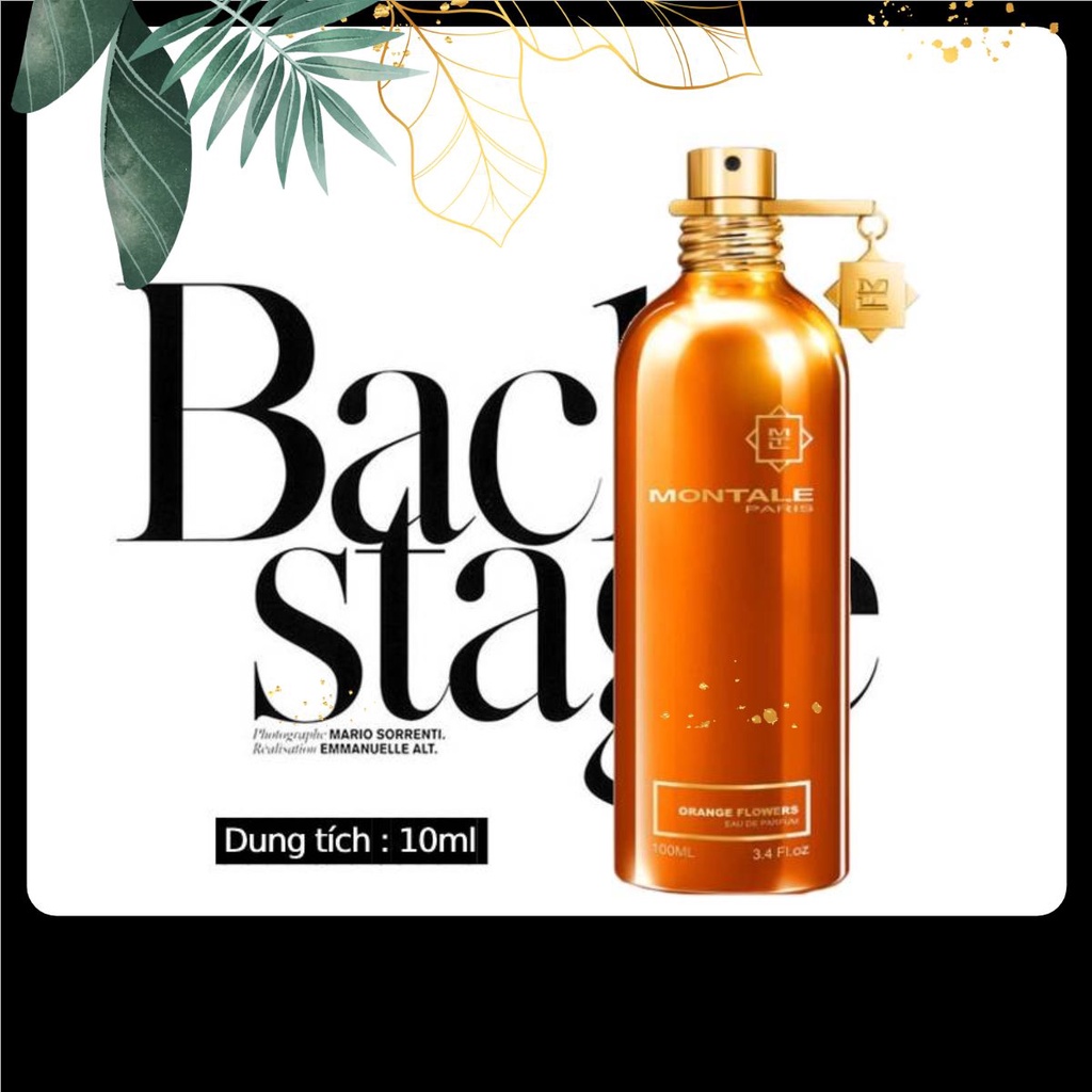 Nước Hoa Orange Flowers 𝗠𝗢𝗡𝗧𝗔𝗟𝗘 EDP 10ml