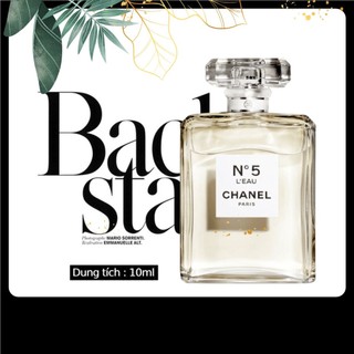 Nước hoa leau no5 l'eau 10ml