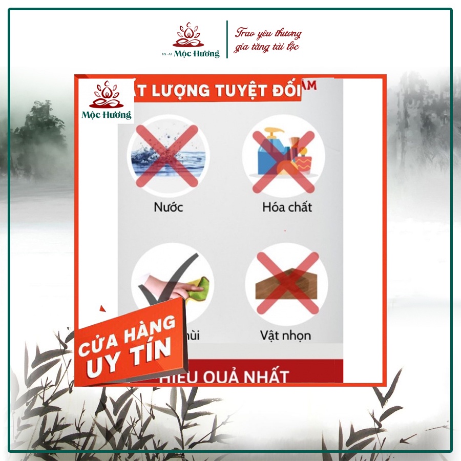 Vòng Tay Trầm Hương Chuỗi Tràng Hạt 108 Hạt Size 6mm MỘC HƯƠNG TN - AT 100% Tự Nhiên Dành Cho Nam Nữ