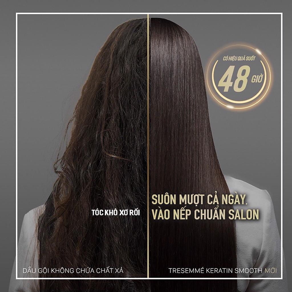 Dầu Gội TRESemmé Keratin Smooth Suôn Mượt Vào Nếp 480G