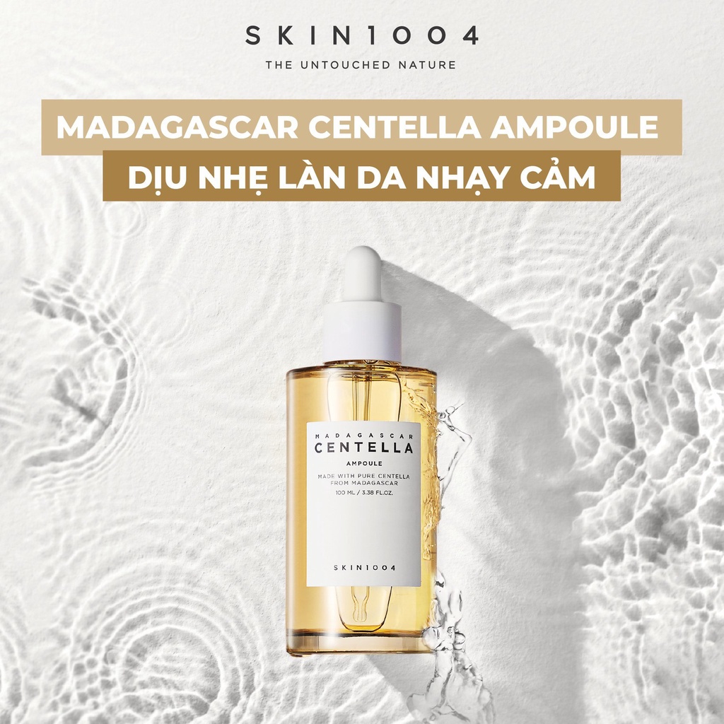 Tinh Chất SKIN1004 Madagascar Centella Ampoule Giảm Mụn Và Làm Dịu Dành Cho Da Nhạy Cảm 100ml