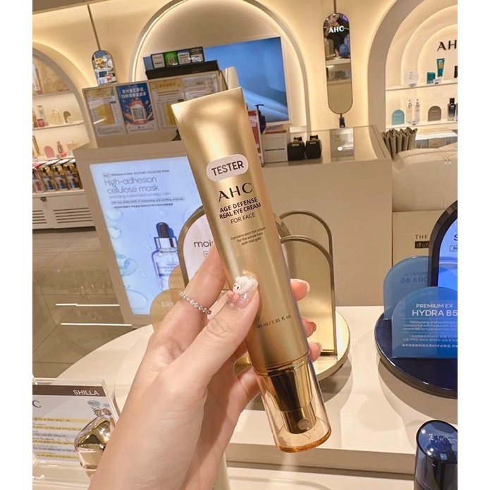 Kem mắt cao cấp AHC Age Defense Real Eye Cream For Face 40ml