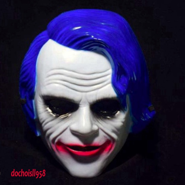 Mặt Nạ Joker Joaquin Phoenix màu xanh lá cây DƯƠNG hòa mình halloween