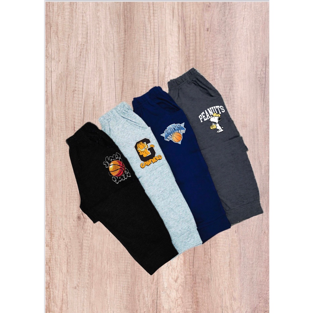 Quần cotton vải dư GAP 4 màu Bé Trai size 1 - 8y
