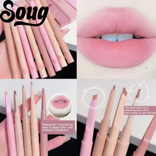 SOUG Chì Kẻ Viền Môi MUGE LEEN Lâu Trôi Thiết Kế Dạng Xoay Dễ Sử Dụng