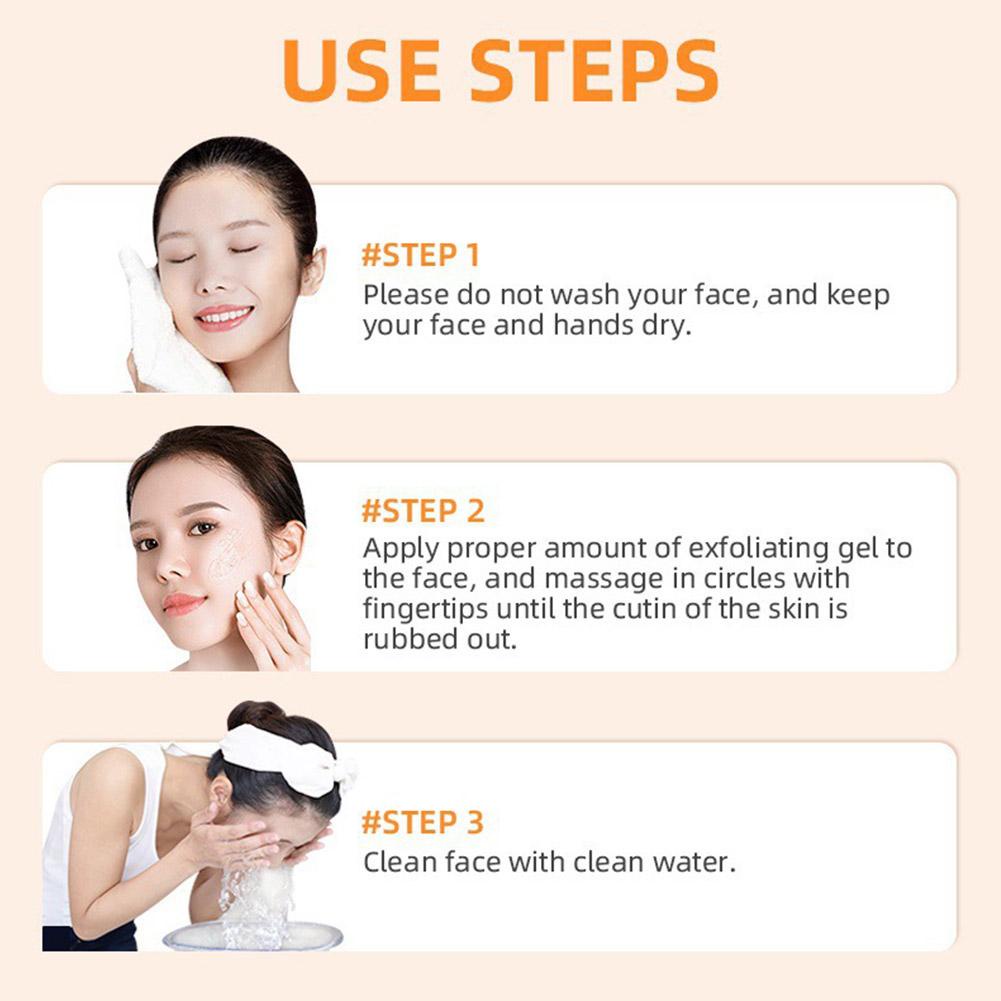 SOUG Gel Tẩy Tế Bào Chết Làm Sạch Da Mặt MILEMEI 50g