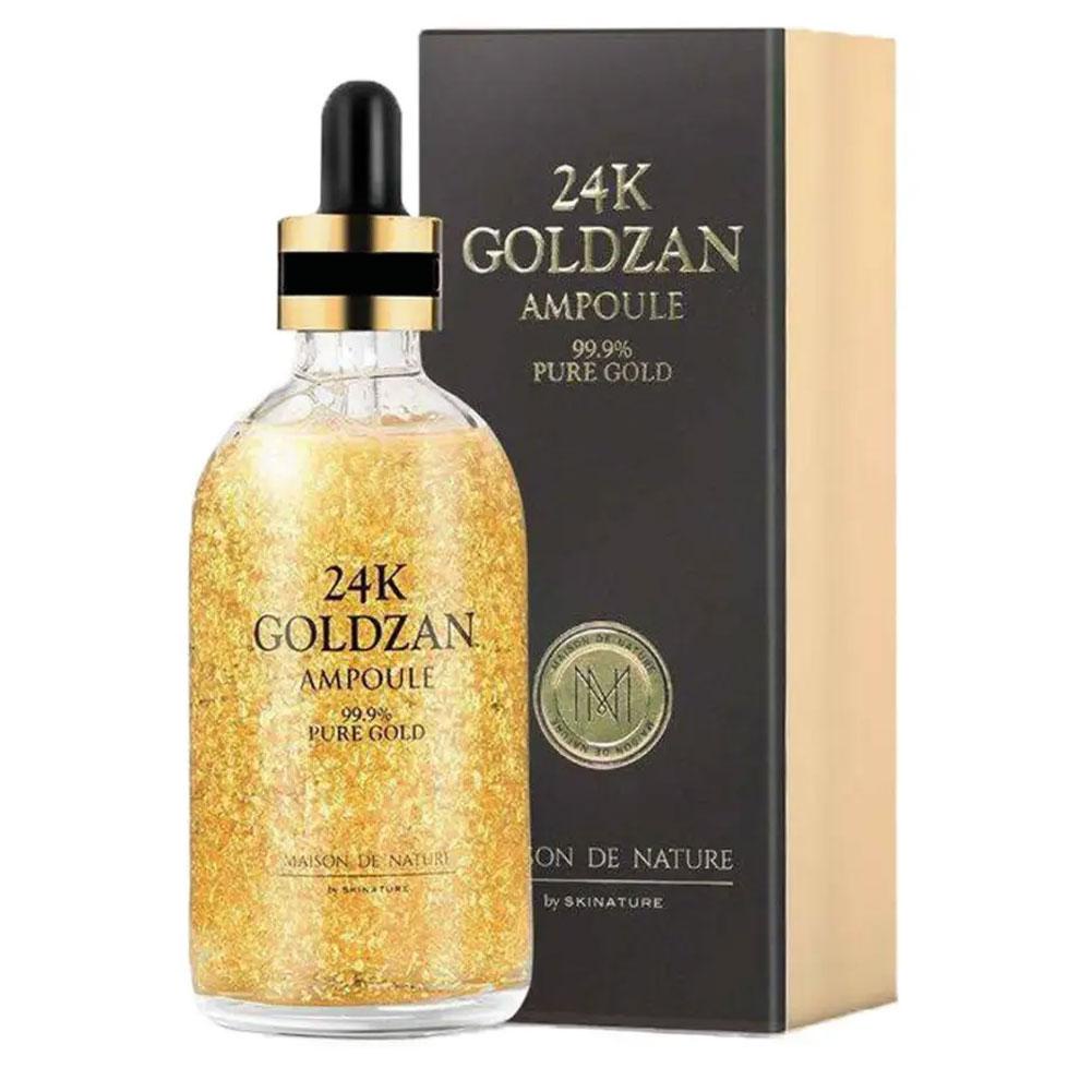 SOUG Tinh Chất Lá Vàng 24k 100ml Dưỡng Ẩm Chăm Sóc Da Mặt