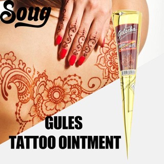 SOUG [Hàng mới về] Mực vẽ Henna nghệ thuật cơ thể O6H2 25g