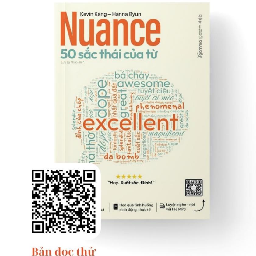 Sách: NUANCE - 50 Sắc Thái Của Từ  AlphaBooks