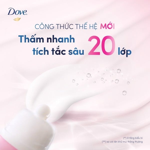 Lăn Ngăn Mùi Tinh Chất Serum Cao Cấp Dove Dành Cho Nữ Với 3% Niacinamide 45ml