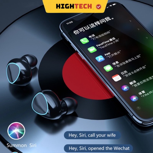 Tai nghe bluetooth M10 không dây bass mạnh TWS 3500mah nút chạm cảm ứng âm thanh HIFI