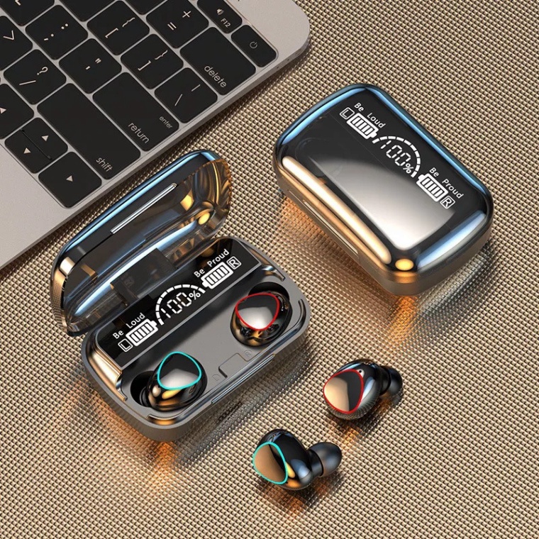 Tai nghe Bluetooth M10 Pro   Tai nghe không dây M10 Pro phiên bản nâng cấp Pin trâu, chạm cảm ứng