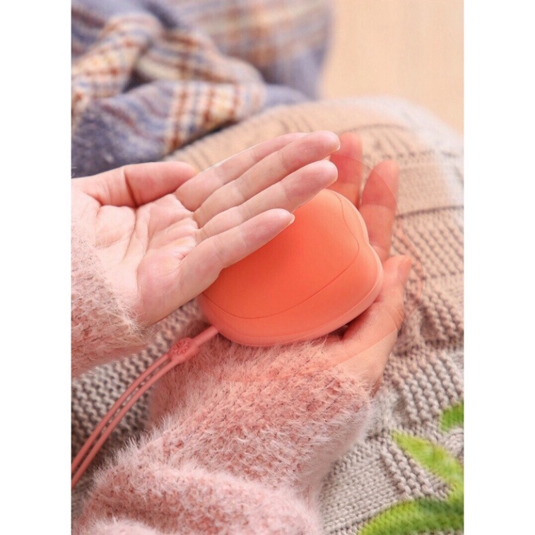 Máy sưởi ấm mini cầm tay đa chức năng, quạt sưởi ấm mini thông minh nhỏ gọn chất liệu cao su, bỏ túi làm ấm siêu nhanh
