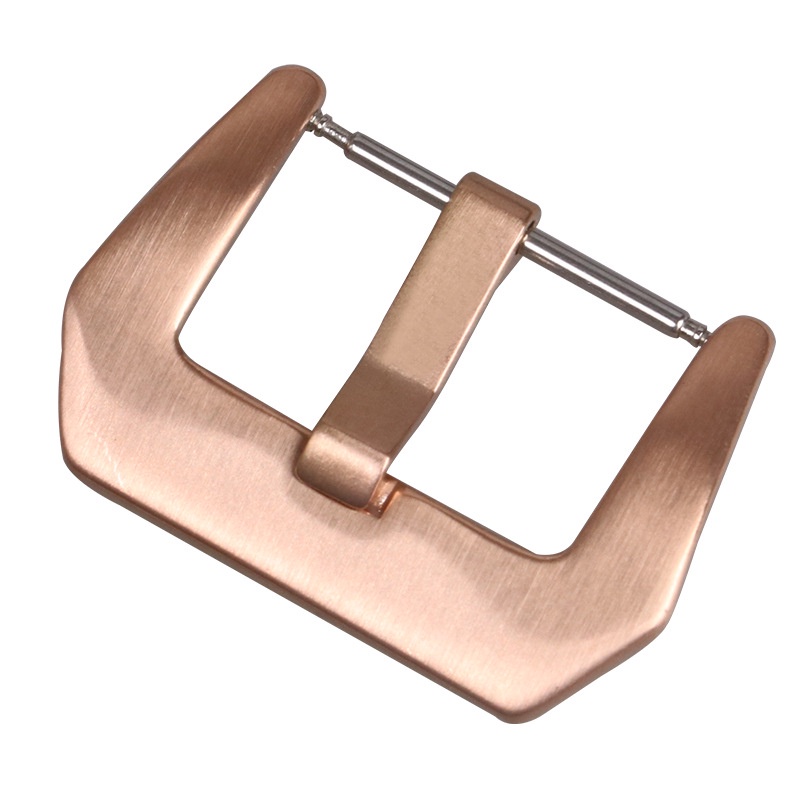 Khóa đồng hồ bản to ghim 4mm inox size 18mm 20mm 22mm 24mm