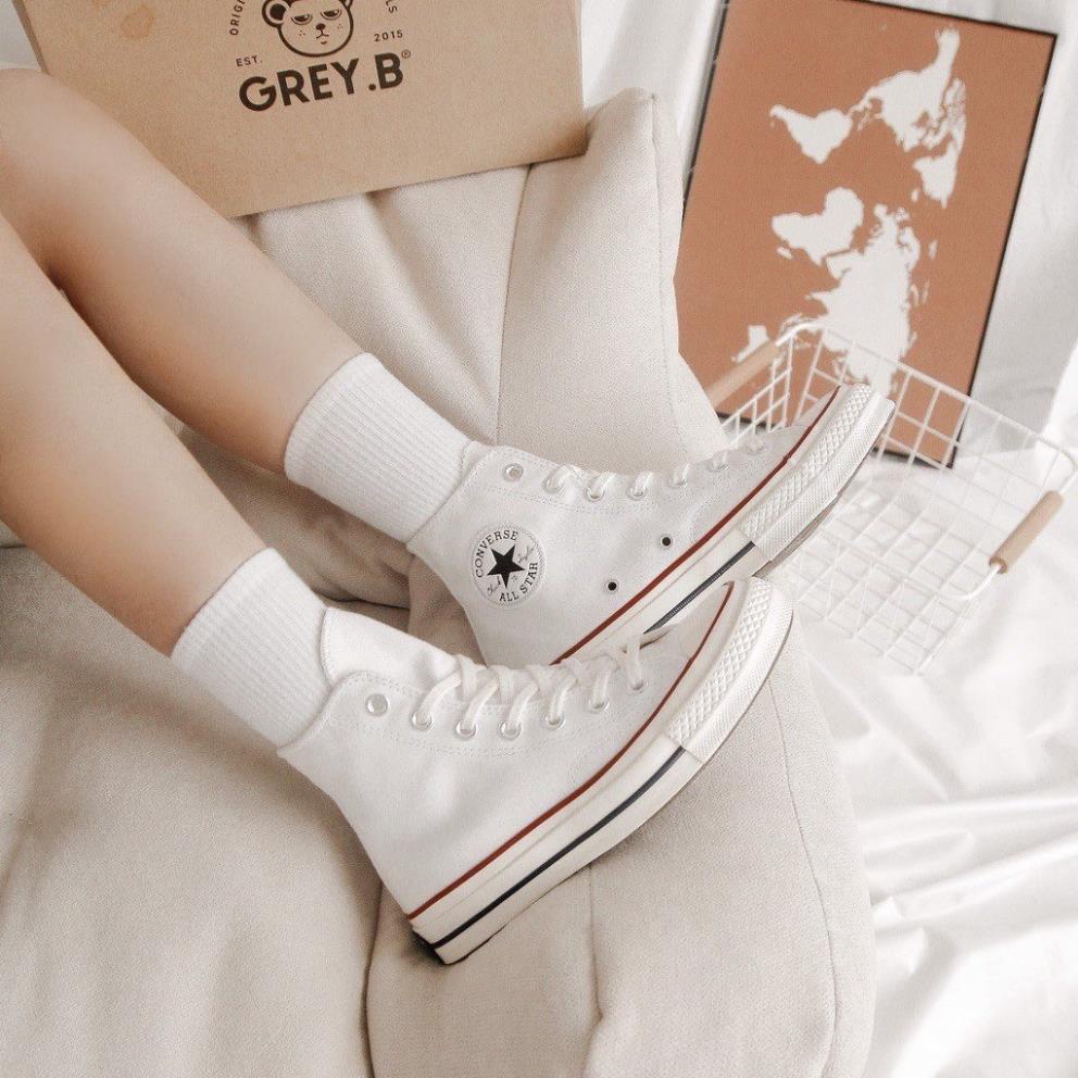 Giày Convers Chuck taylor 1970s đen trắng, giày Convers 1970s mũi bóng chuẩn S.Cấp Full bill box