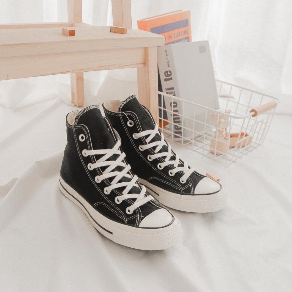 Giày Convers Chuck taylor 1970s đen trắng, giày Convers 1970s mũi bóng chuẩn S.Cấp Full bill box