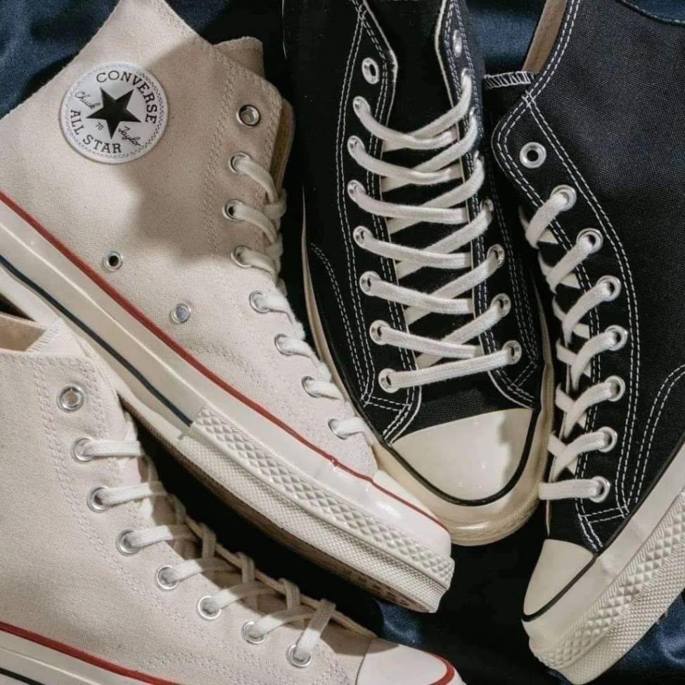 Giày Convers Chuck taylor 1970s đen trắng, giày Convers 1970s mũi bóng chuẩn S.Cấp Full bill box
