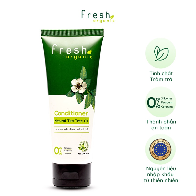Dầu xả hữu cơ Fresh Organic 180g